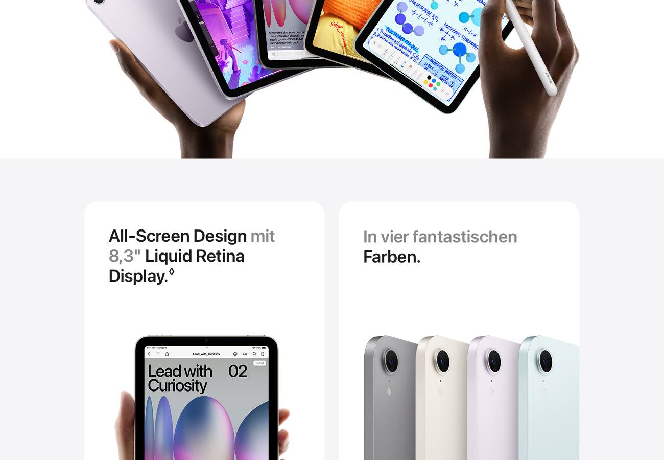 Apple iPad mini (A17 Pro)