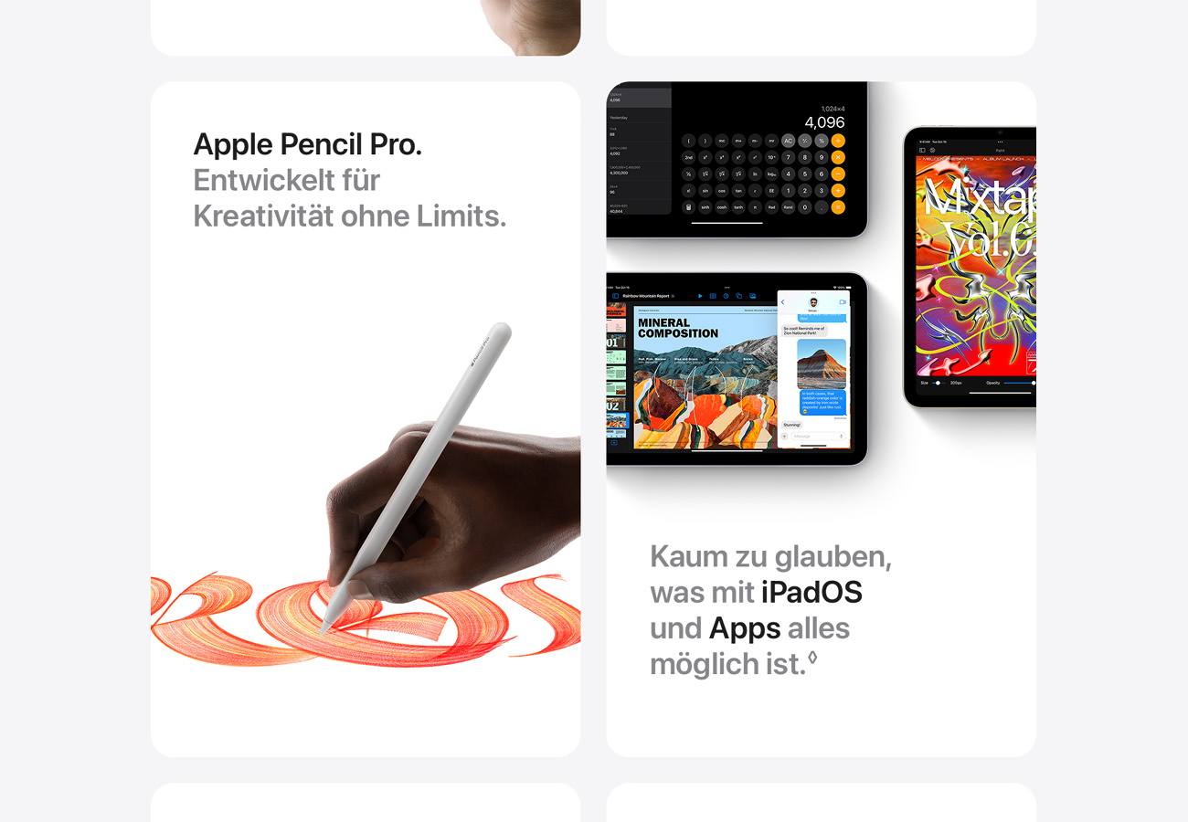 Apple iPad mini (A17 Pro)