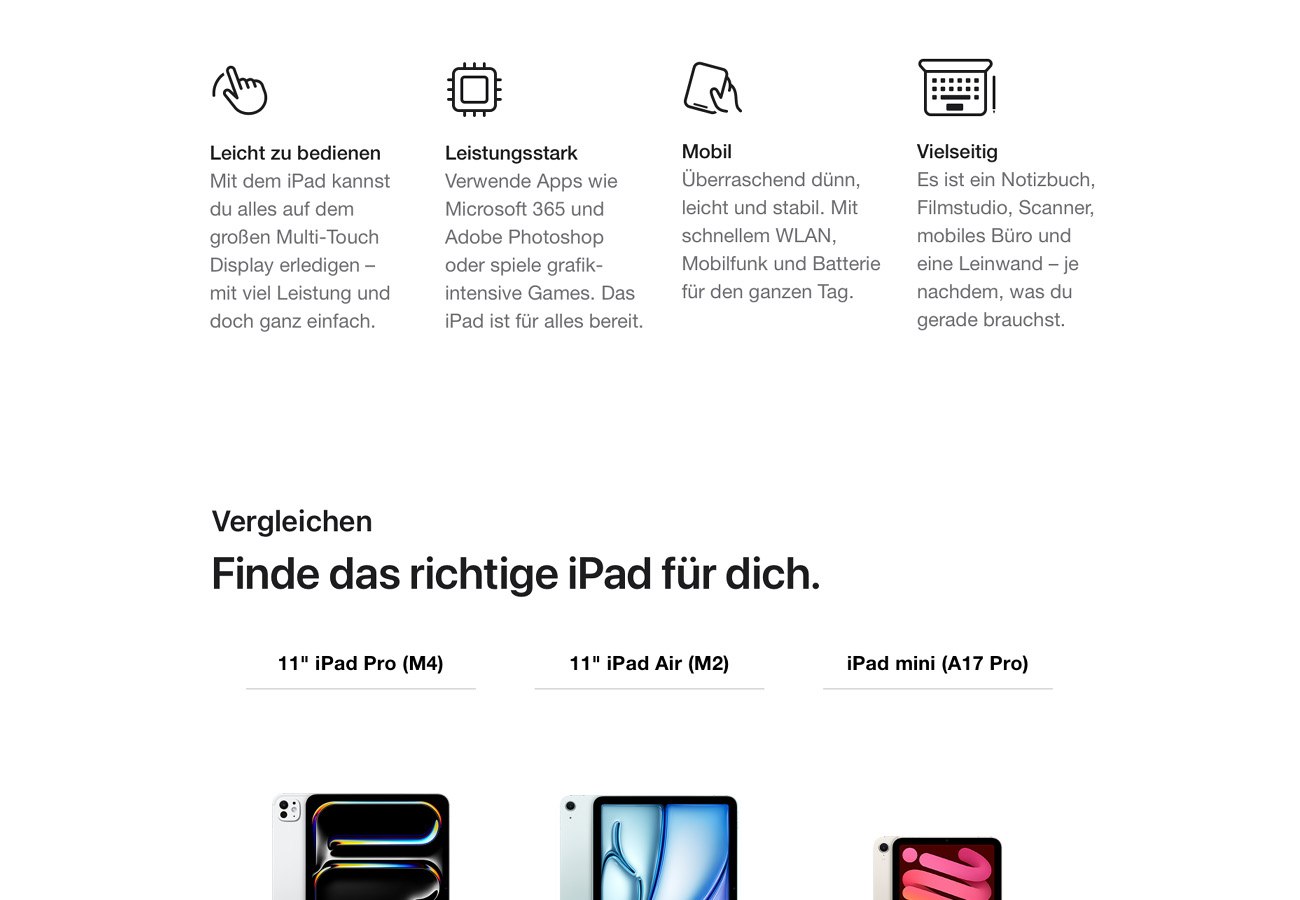 Apple iPad mini (A17 Pro)