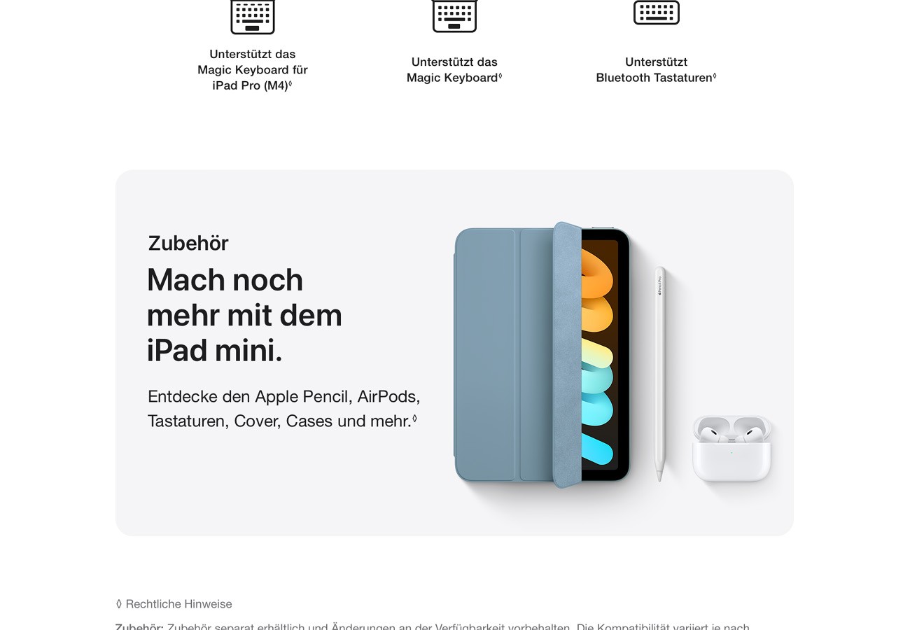 Apple iPad mini (A17 Pro)