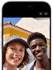 iPhone 17, Vorderansicht, Feature Automatische Ausrichtung für Fotos in Verwendung