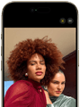 iPhone Air, Vorderseite, Feature Automatische Ausrichtung für Fotos wird verwendet