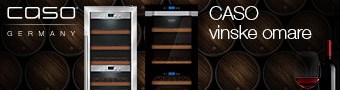 CASO vinske omare - naše priporočilo za shranjevanje in uživanje