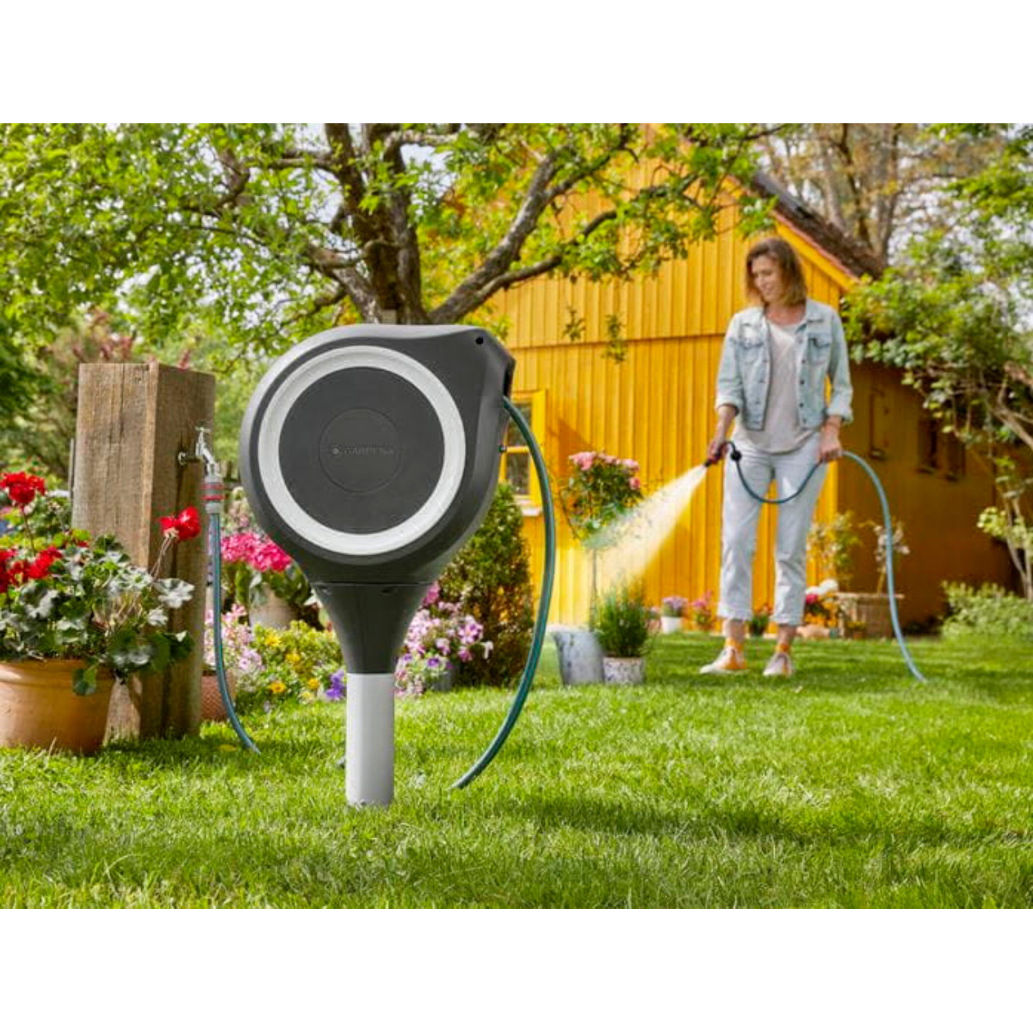 Gardena GartenSchlauchbox RollUp S electronic4you Slovenija