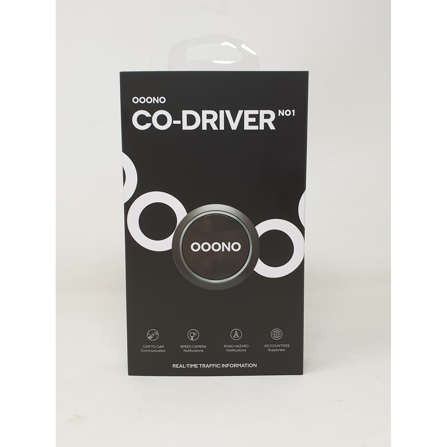 OOONO INT-1106 CO-DRIVER NO1 Ostrzeżenie o ruchu drogowym (Ø x W) 44 mm x  14 mm