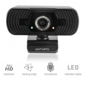 4Smarts Webcam C1 Full HD, Mikrofon