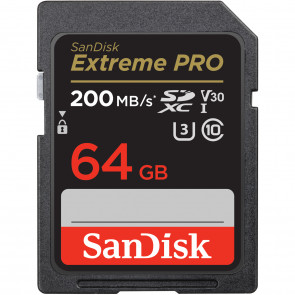 SanDisk Extreme Pro SDXC 64GB U3 V30
