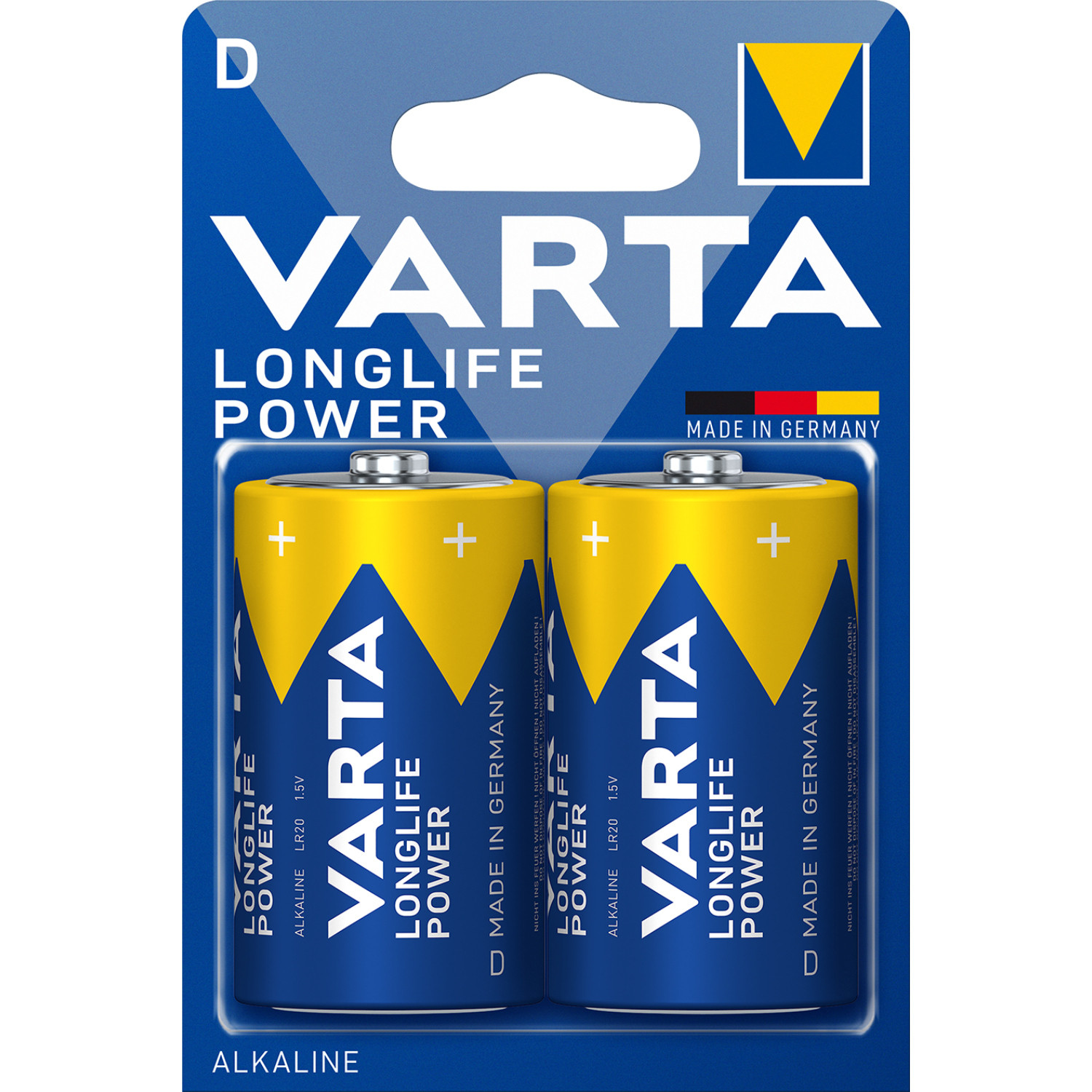 20 Stk Wählbar Varta Longlife Max Power 9V E-Block Alkaline - Foto 4