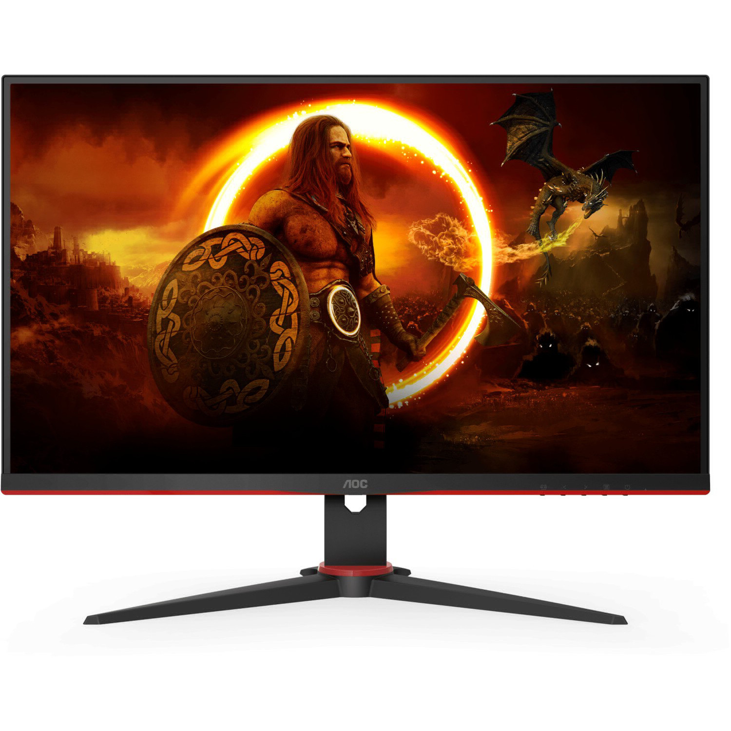 Aoc q27g2e/bk 27 palcni qhd monitor 1ms - komponentko