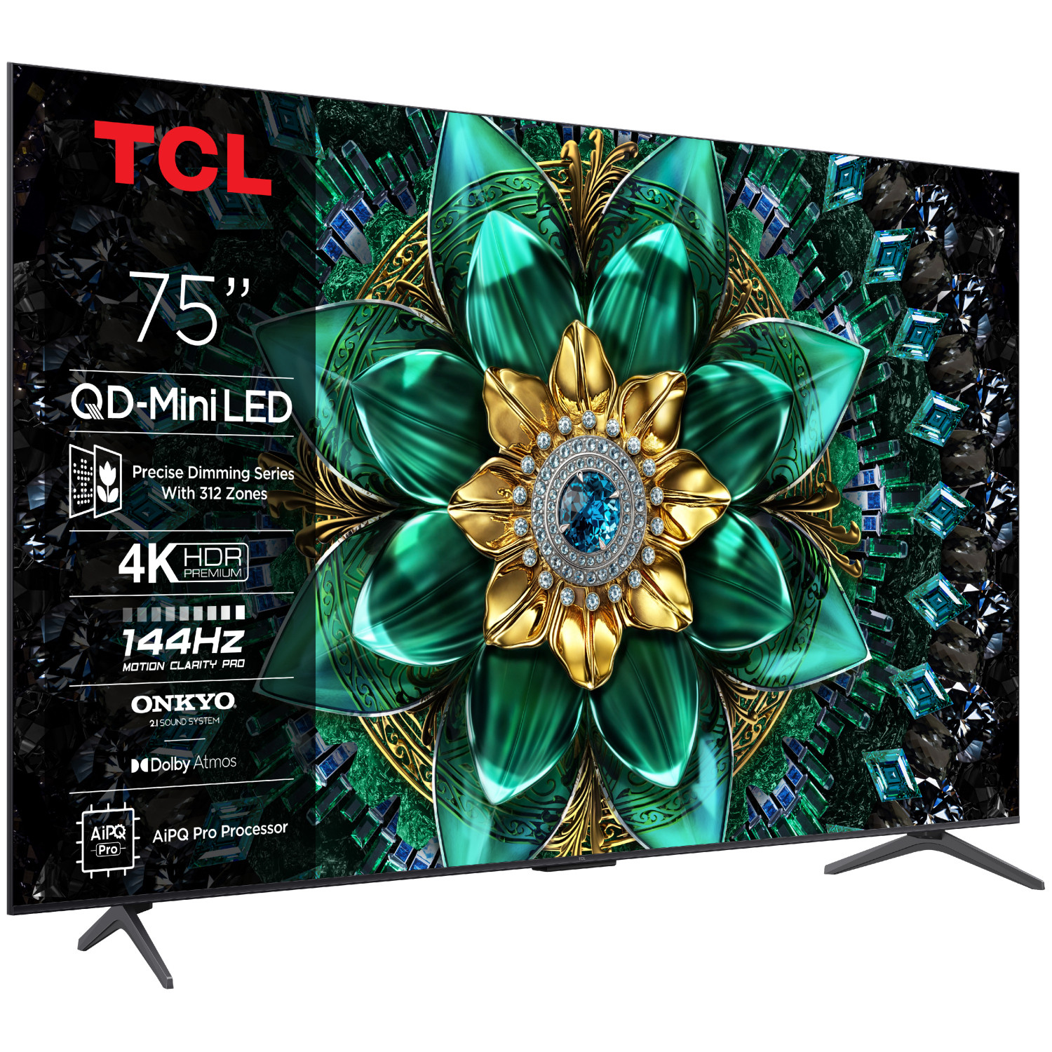 TCL 75Q6C 4K QD-Mini LED TV z Google TV - electronic4you Slovenija