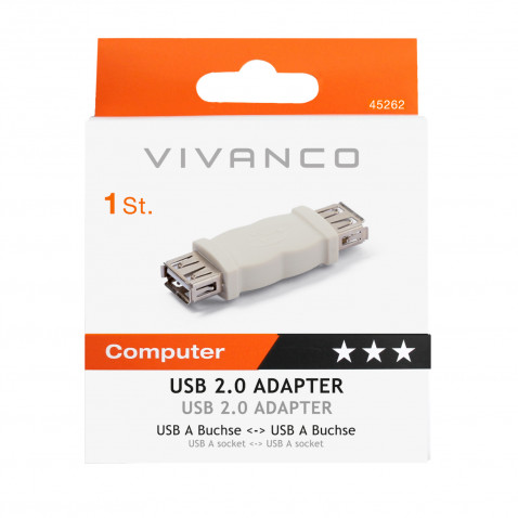 VIVANCO USB 2.0 združljiv adapter 45262