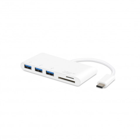 VIVANCO USBC CR HUB3 Vivanco 34295 CR