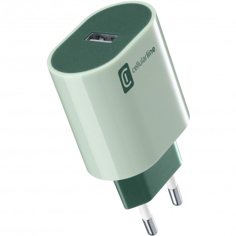 Cellularline Potovalni polnilec 12W USB