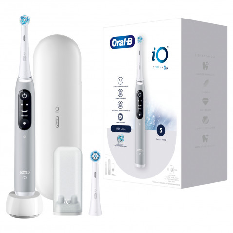Oral-B iO Serija 6 Siva Opal JAS22 zobna