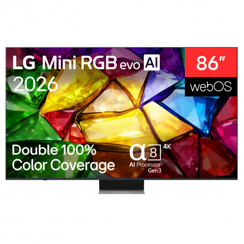 LG 86MRGB88B9B 4K Mini RGB evo TV 217 cm