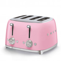 SMEG TSF03PKEU 4-Schlitz-Toaster 50's