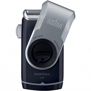 Braun MobileShave M90 srebrno/crna