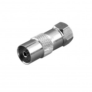 Vivanco F kratki adapter F vtic na