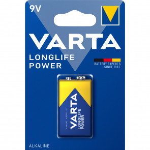 VARTA visokoenergijska 1x9V baterija 411