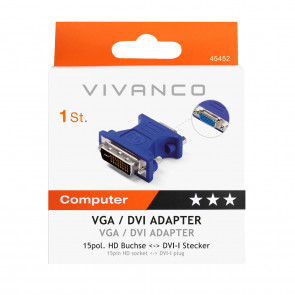 VIVANCO DVI Kompaktadapter 45452 CA M 1