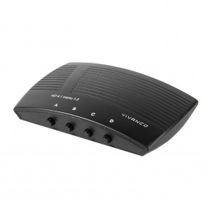 VIVANCO Rocni 4-v-1 HDMI preklopnik HD
