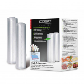 CASO Folienrollen 20 x 600 cm 2 Stück,