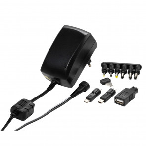 VIVANCO Univerzalni polnilec 2250mA crn