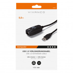 VIVANCO USB podaljšek 5m ojacevanje CE