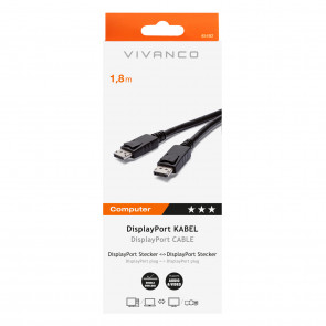 VIVANCO kabel DisplayPort crn 1,8m 45492