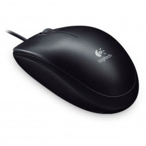 Logitech B100 Opticna miška crna USB