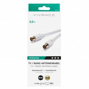 VIVANCO Antenski kabel bel 3m 48128 3m