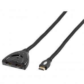 Vivanco 2 na 1 HDMI preklopnik samodejno