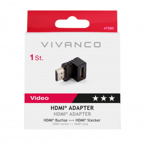 VIVANCO HDMI Kotni adapter 90 stopinj Za