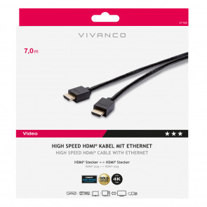 Vivanco visokohitrostni HDMI-Ethernet 7m