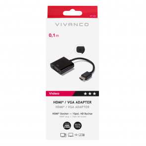VIVANCO HDMI-VGA adapter 47143 HDMI/VGA