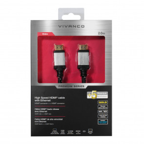 VIVANCO Premium HDMI s Ethernetom 2m 2m