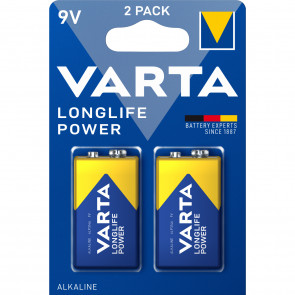 VARTA Longlife Power 9V 2 kos 04922 121
