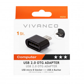 VIVANCO Mikro USB OTG Adapter VIVANCO