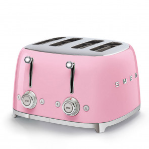SMEG TSF03PKEU 4-Schlitz-Toaster 50's