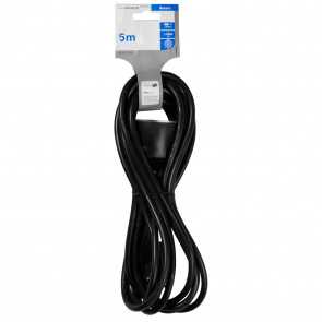 Vivanco podaljšek Schuko crn 5m vtic na