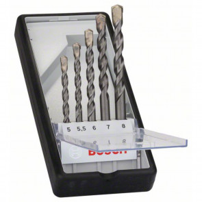Bosch RobustLine 5 kos CYL-3: 5-8 mm, G