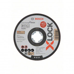 Bosch X-LOCK Rezišce 125x1,0 Std f INO