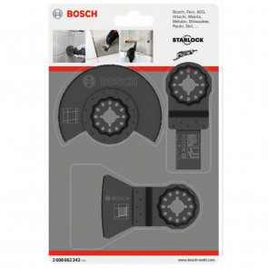 Bosch 3-delni set osnovnih talnih plošc