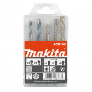 Makita D-20769 Set vrtalnih svedrov 5