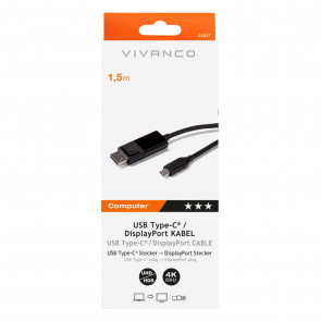 VIVANCO 1,5m USB-C - DisplayPort 45527