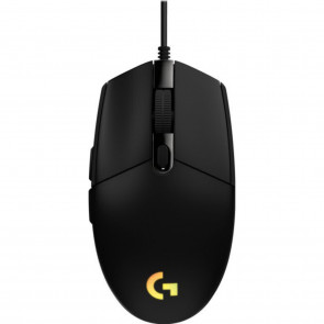 Logitech G203 Lightsync crna USB žicna