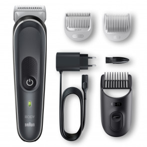 Braun BodyGroomer BG5340 temno siv/bela