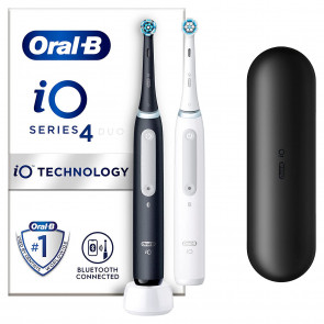 Oral-B iO serija 4 Duo Mat crna/Tiho +