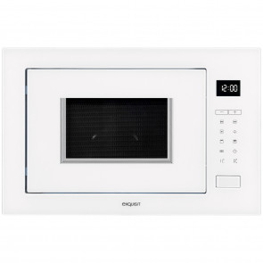 Izjemna vgradna mikrovalovna pecica bela