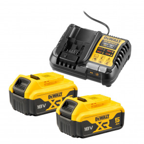 DeWalt DCB1104P2-QW Akku-Kit (2x 18V/5Ah